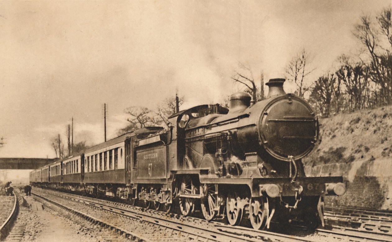 Aşağı Kıta Pullman Sınırlı Ekspres, c1920