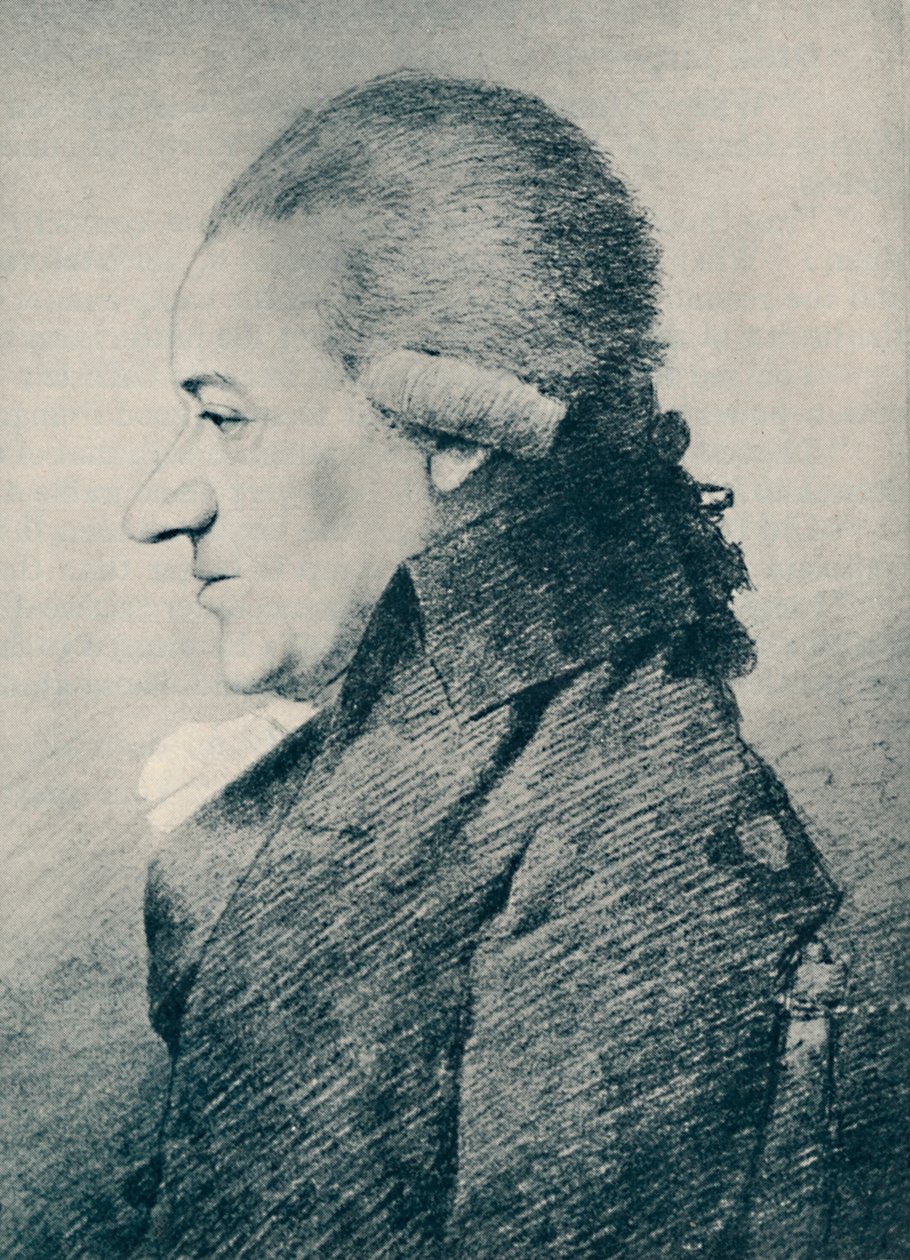 Dr. Charles Burney b. 1726, d. 1814, 1907 by Unbekannt
