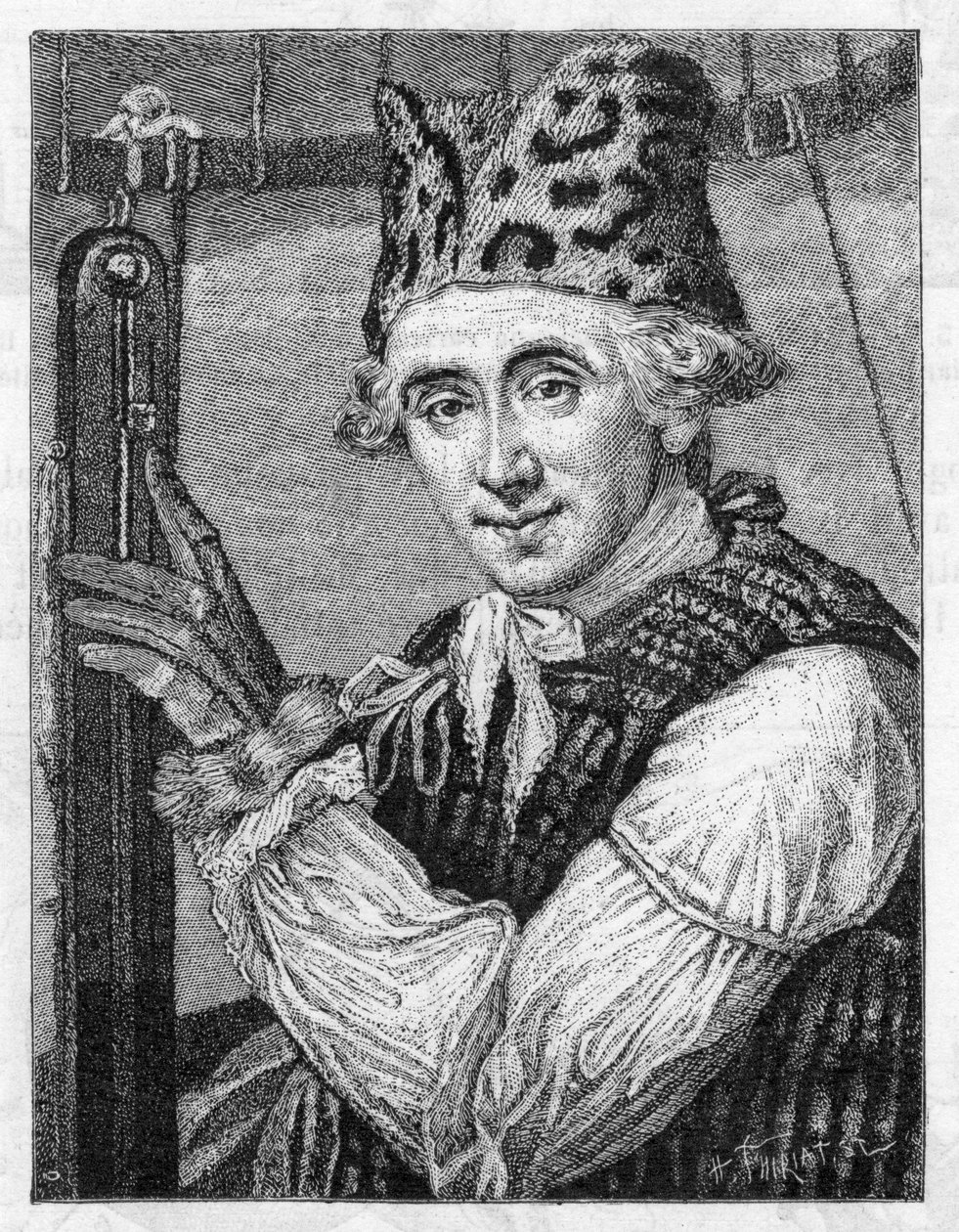 John Jeffries, Amerikalı baloncu, 1786 by Unbekannt