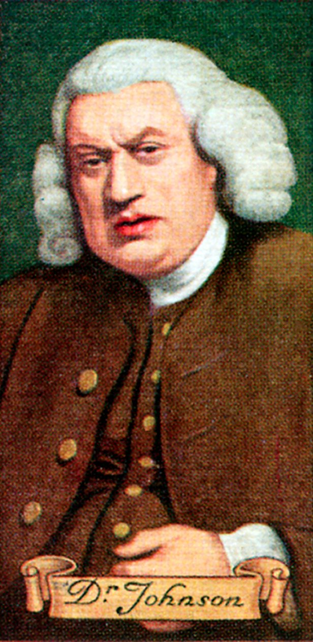 Dr. Johnson, bir dizi sigara kartından alındı, 1935 by Unbekannt