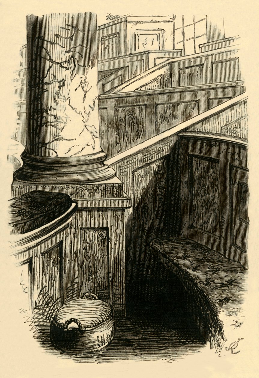 Dr. Johnsons Pew, St. Clements, 1881. by Unbekannt