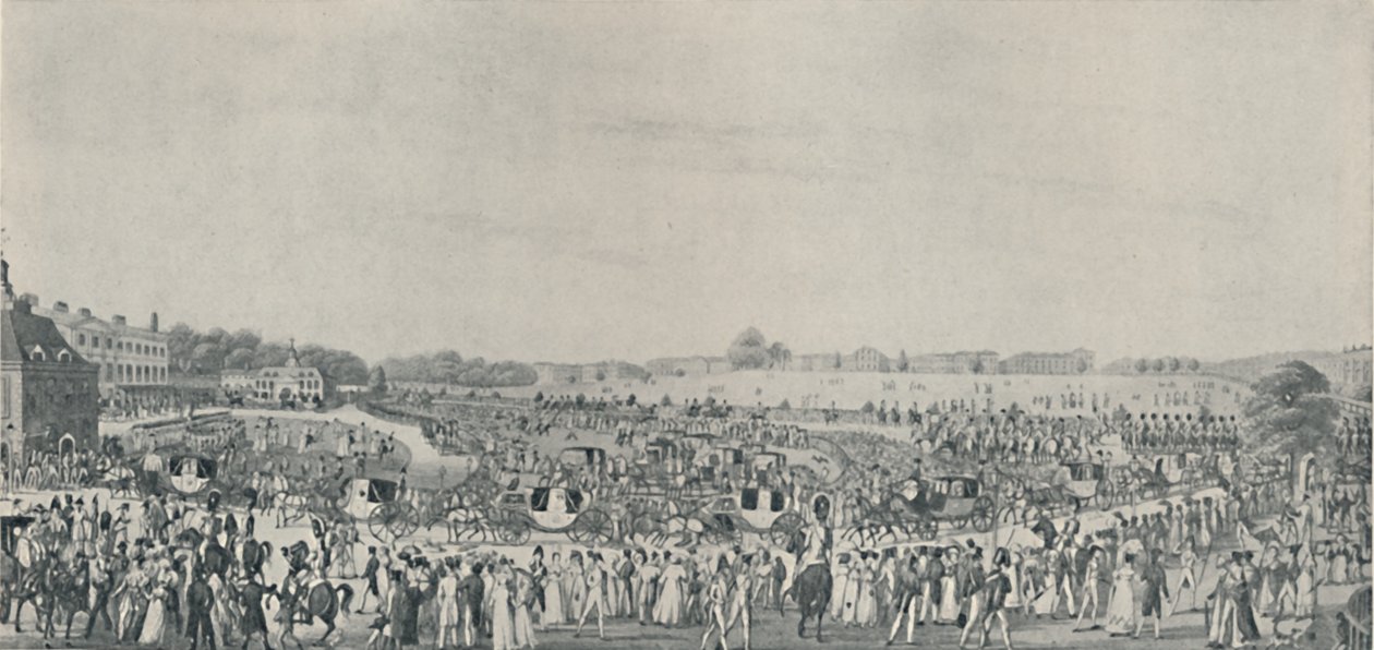Misafir Odası Günü, Buckingham Sarayı, 1822, 1920 by Unbekannt