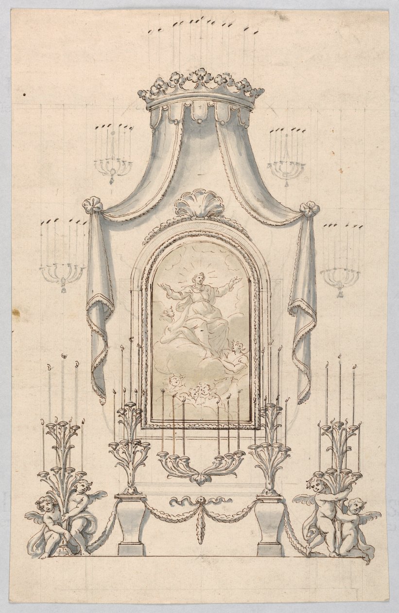 Çizim (İtalya), ca. 1775 by Unbekannt
