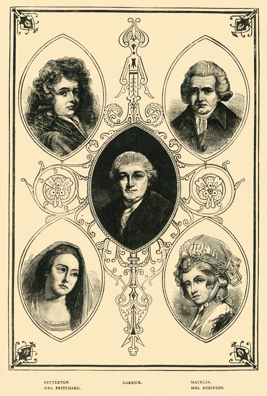 Drury Lane Ünlüleri, 1881. by Unbekannt