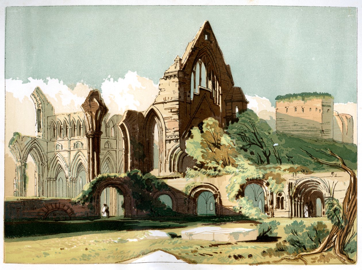 Dryburgh Manastırı, c1850 by Unbekannt