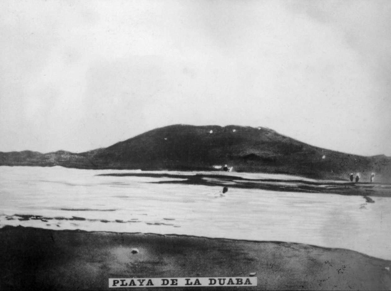 Duaba plajı, 1890