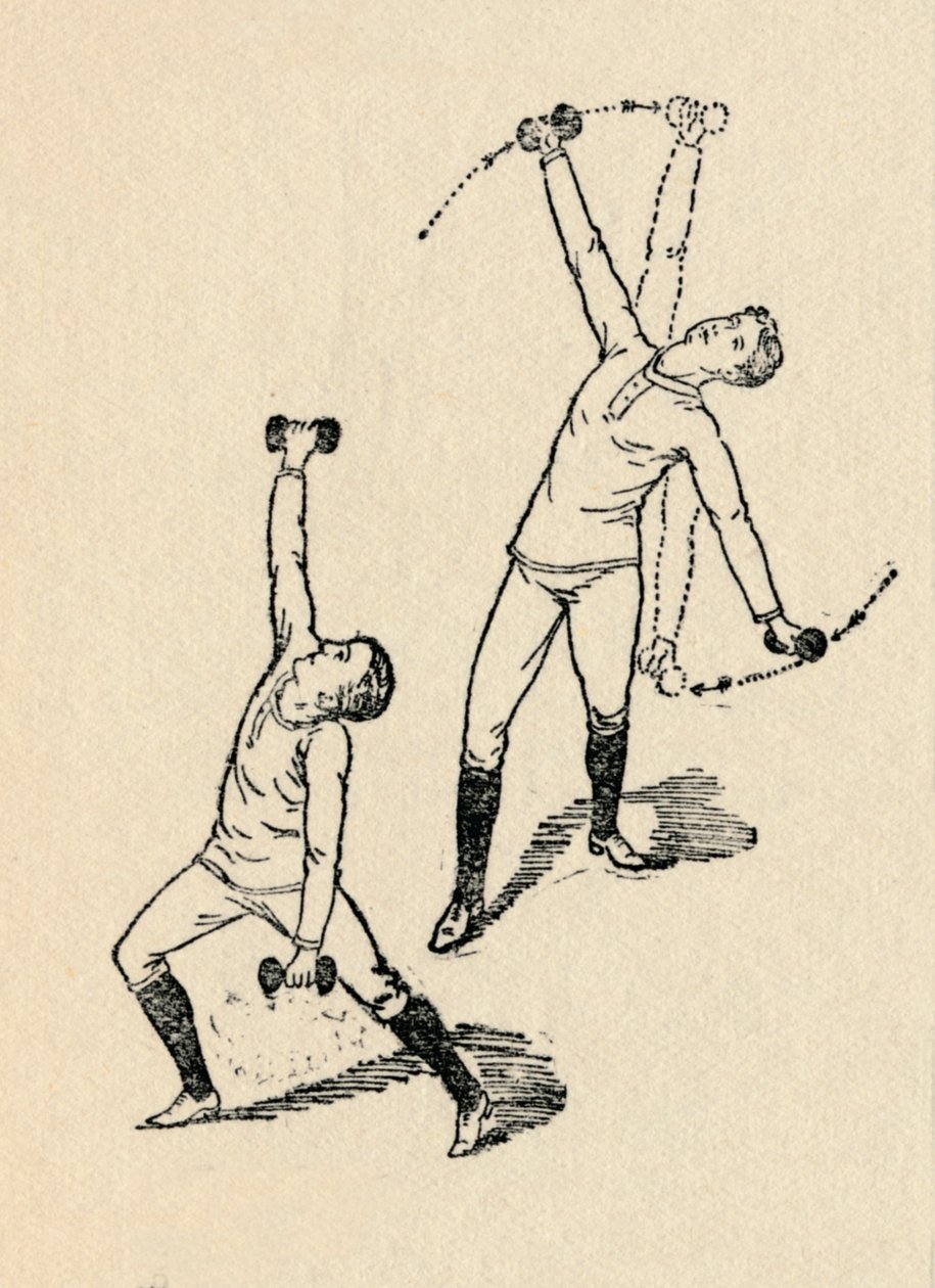 Dumb-bell Egzersizleri, 1912 by Unbekannt