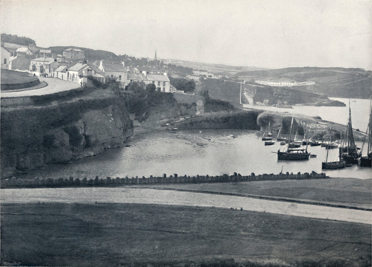 Dunmore - Kasaba ve Liman, 1895 by Unbekannt