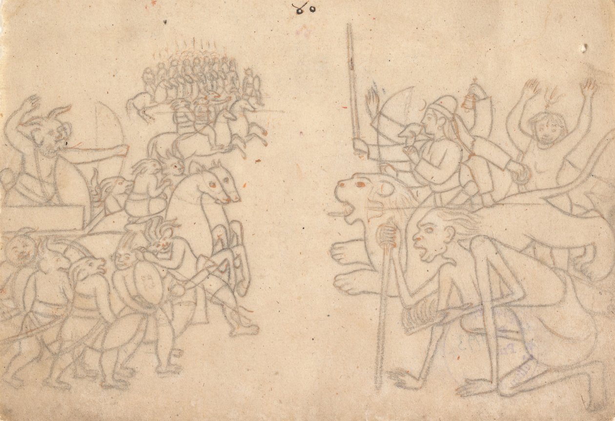 Durga ve Kali, Chanda ve Munda