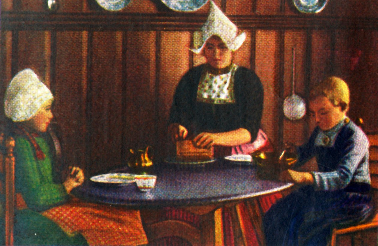 Geleneksel kıyafetli Hollandalılar, c1928. by Unbekannt