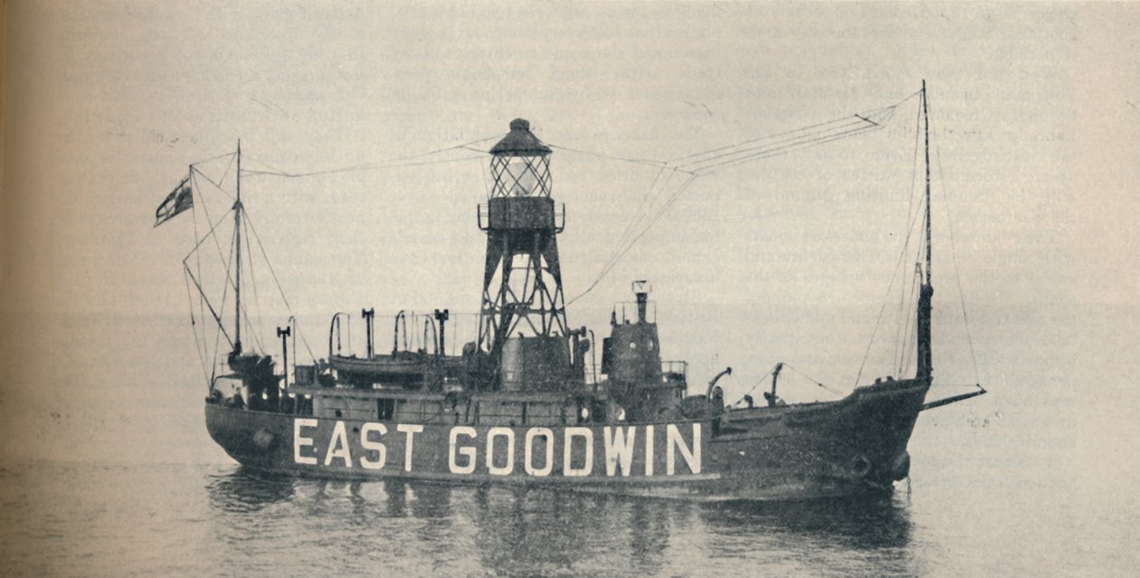 East Goodwin Lightship, Goodwin Sands