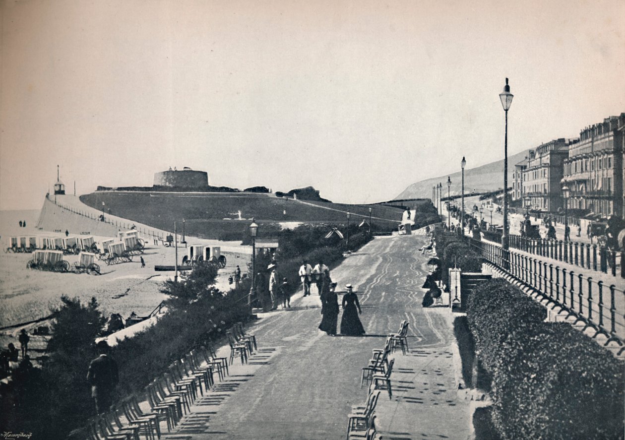Eastbourne - Gezi Yolunun Bir Parçası, İstek Kulesini Gösteriyor, 1895 by Unbekannt