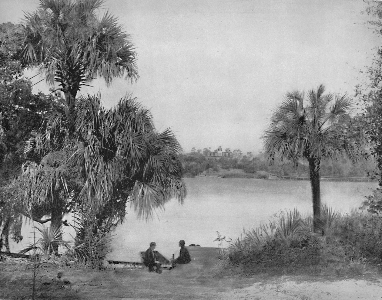 Eau Gallie, Indian River, Florida, c1897. by Unbekannt