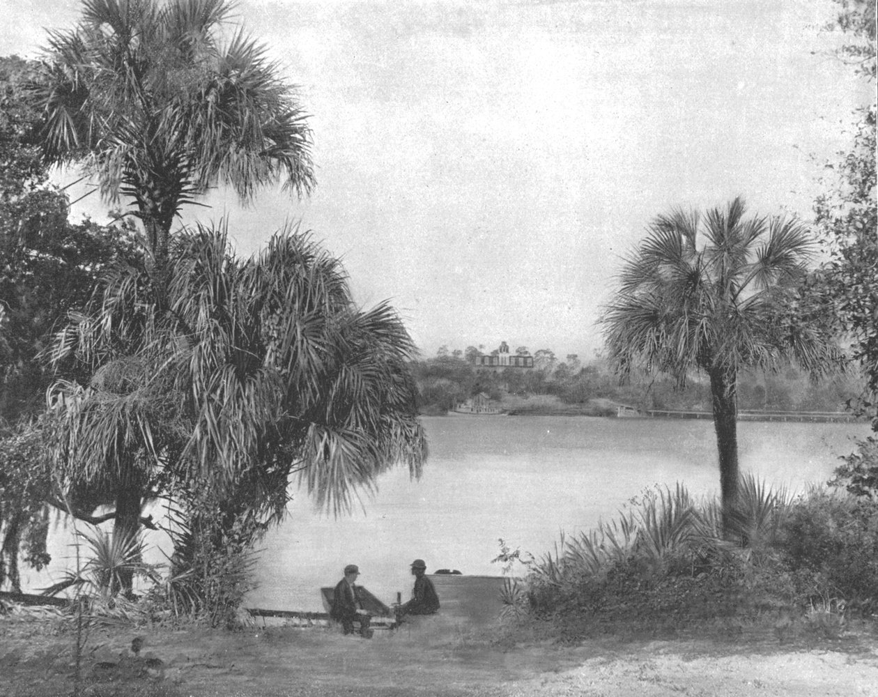 Eau Gallie, Indian River, Florida, ABD, c1900. by Unbekannt
