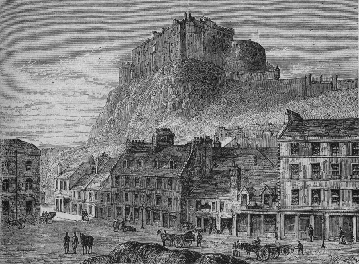 Edinburg Kalesi, c1880 by Unbekannt