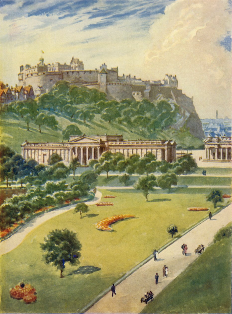 Edinburgh Kalesi, c1948. by Unbekannt