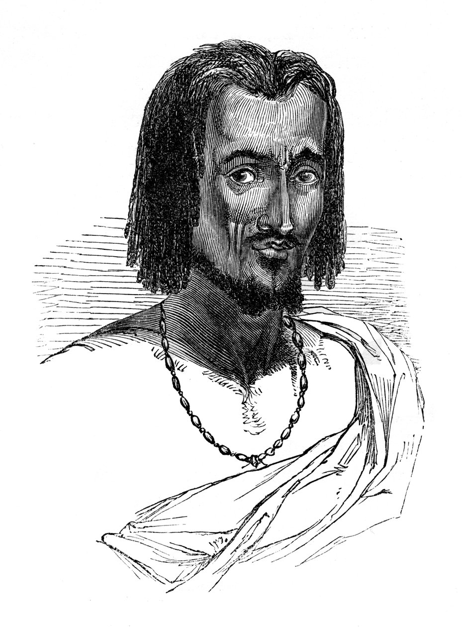Edjow Galla, 1848 by Unbekannt