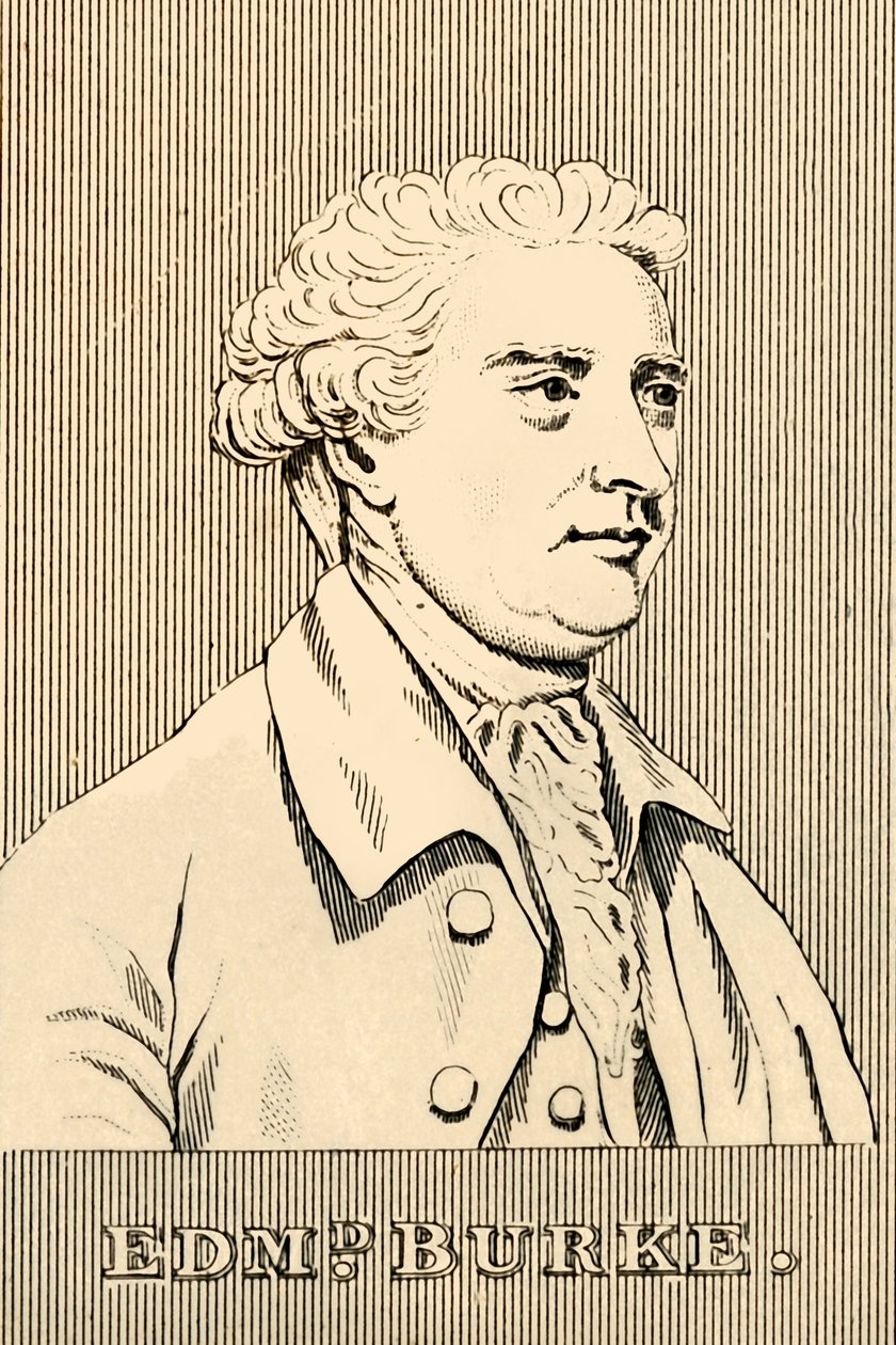 Edmund Burke, 1729-1797, 1830. by Unbekannt