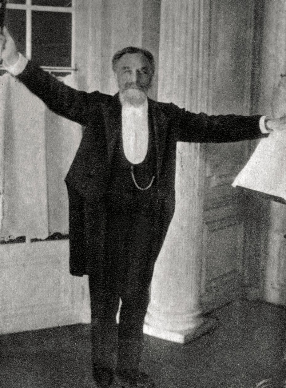 Edouard Colonne, Fransız şef ve kemancı, 1902 by Unbekannt