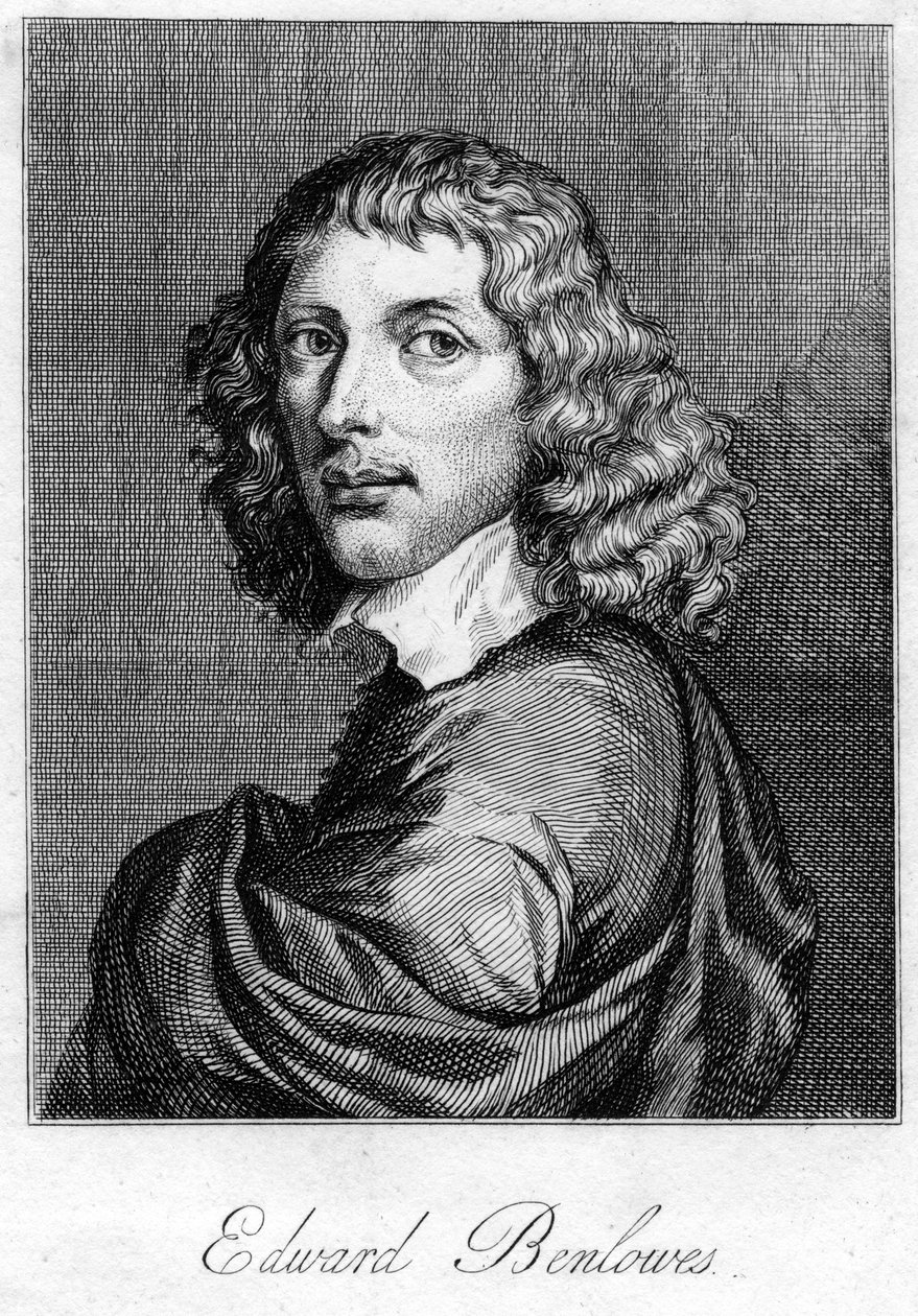 Edward Benlowes 1603-1676, İngiliz şair, 1795 by Unbekannt