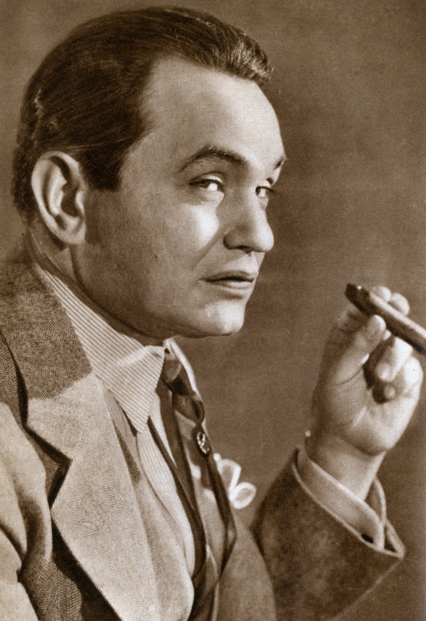 Edward Goldenberg Robinson, Amerikalı tiyatro ve sinema oyuncusu, Rumen kökenli, 1933 by Unbekannt