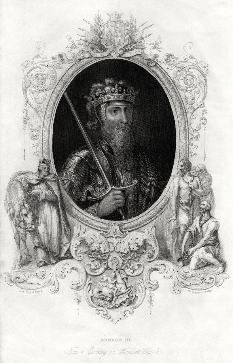 Edward III, İngiltere Kralı, 1860 by Unbekannt