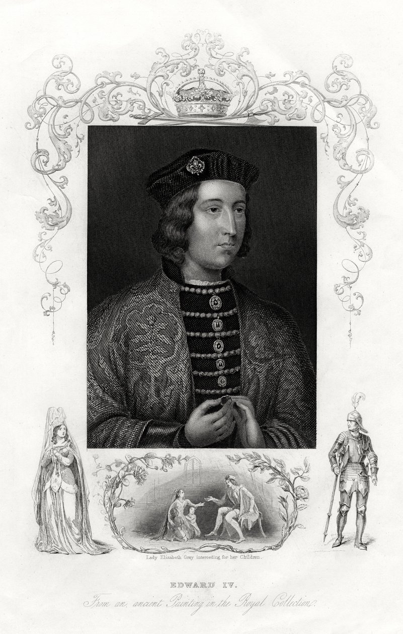 Edward IV, İngiltere Kralı, 1860 by Unbekannt