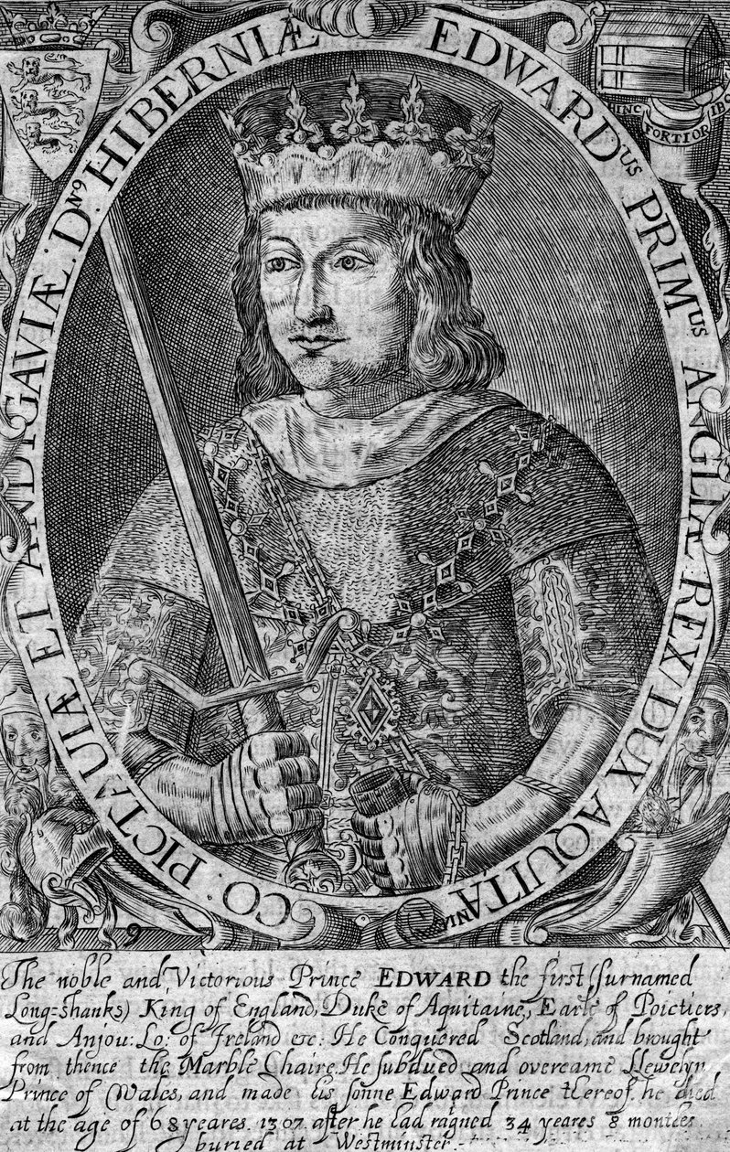 Edward I, İngiltere Kralı by Unbekannt