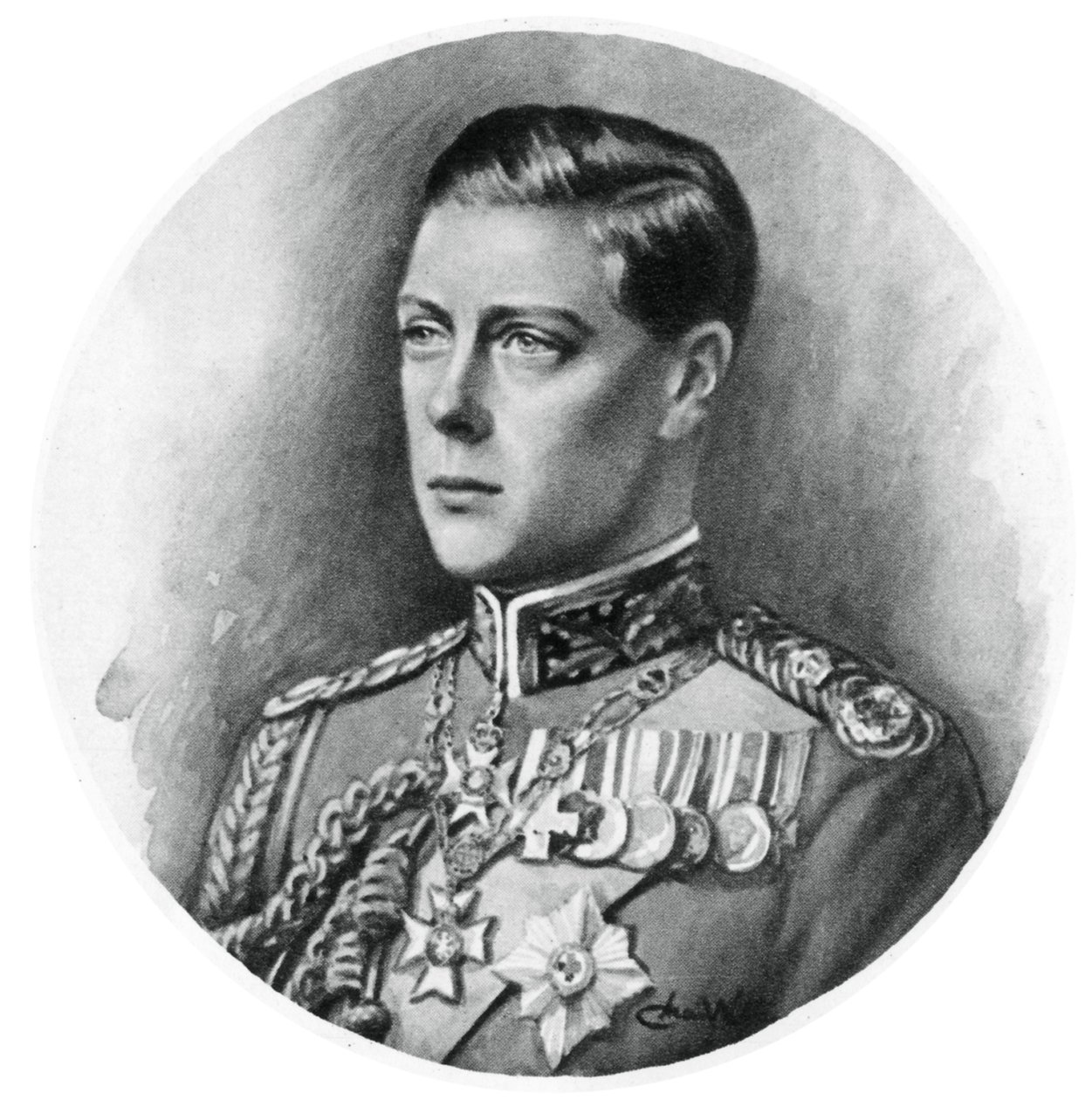 Edward VIII tahttan çekildiği sırada, 11 Aralık 1936, 1937 by Unbekannt
