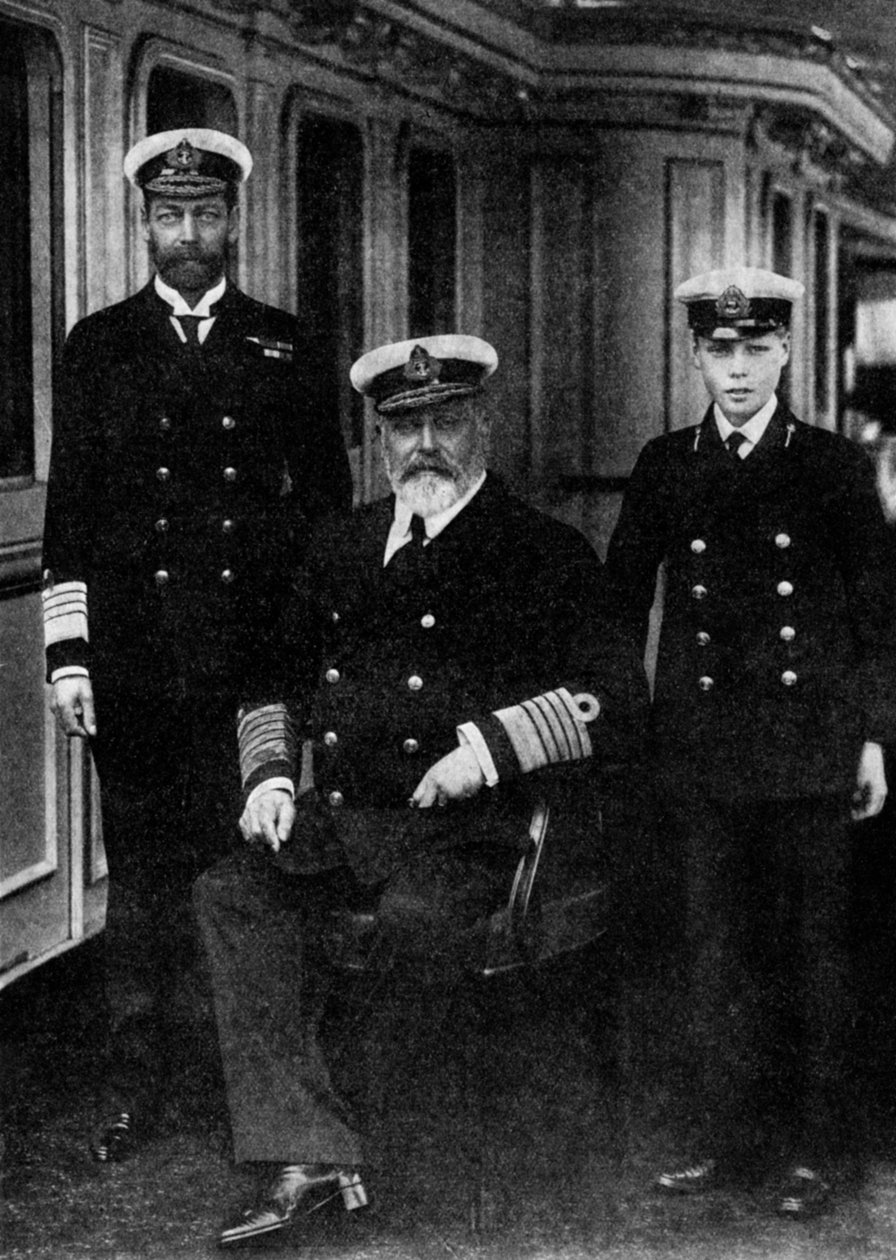 Edward VII, George V ve Galler Prensi, 1935 by Unbekannt