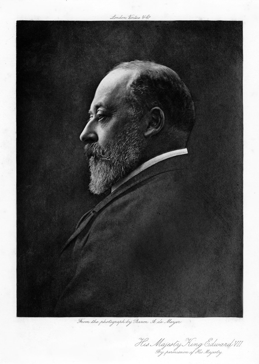 Edward VII, Büyük Britanya ve İrlanda Birleşik Krallığı Kralı, 1901-1910 by Unbekannt