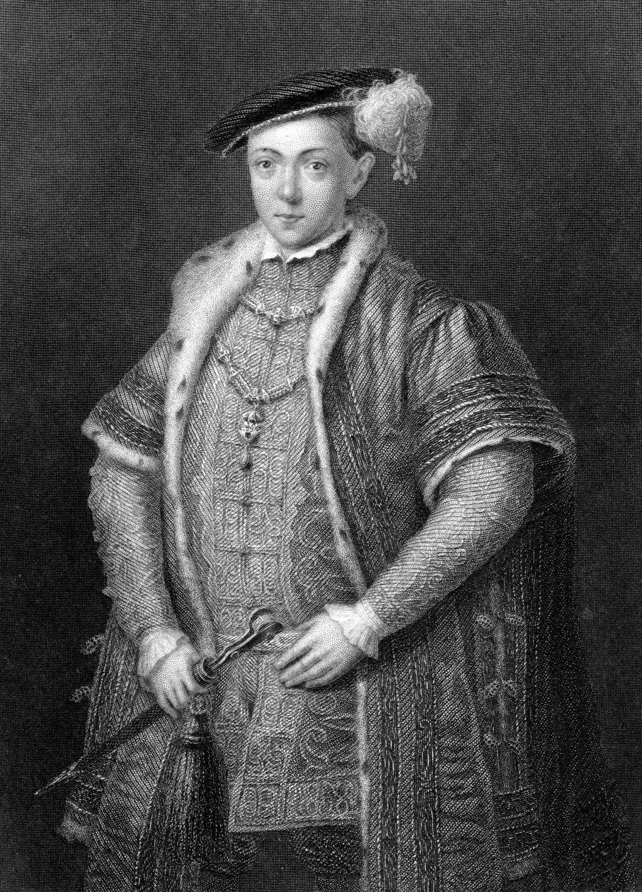 Edward VI, İngiltere Kralı, 19. yüzyıl by Unbekannt