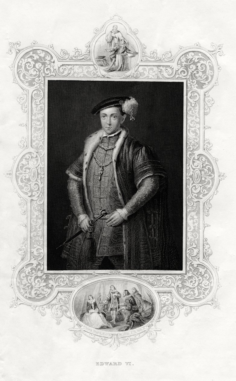 Edward VI, İngiltere ve İrlanda Kralı, 1860 by Unbekannt