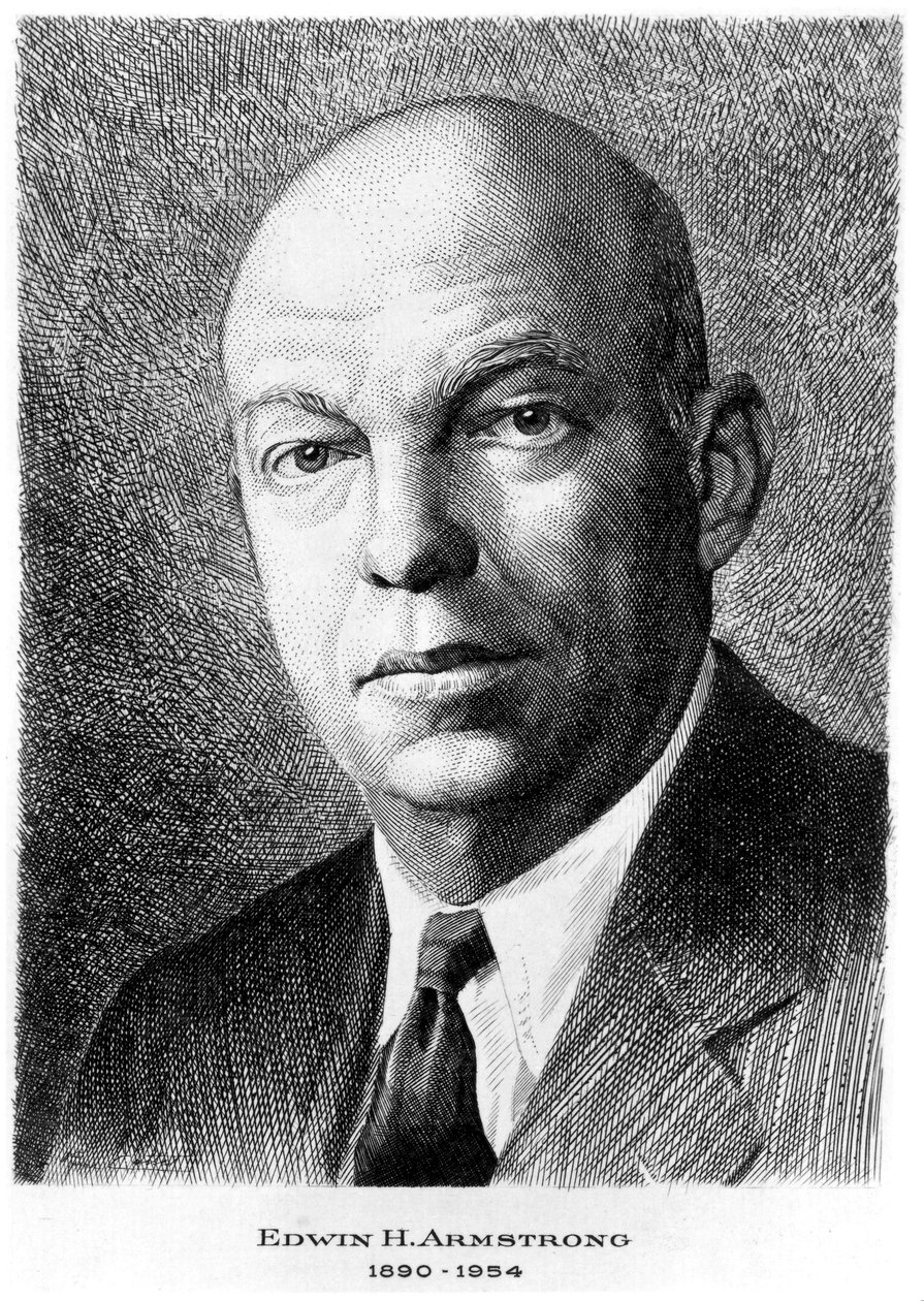 Edwin Howard Armstrong, Amerikalı elektrik mühendisi, 1940 dolayları by Unbekannt