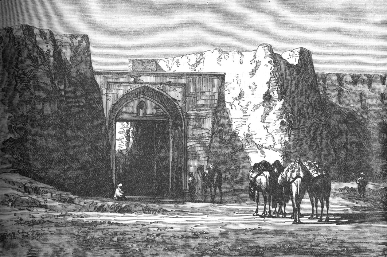Eedgah veya Kuzey Kapısı, Candahar, c1880 by Unbekannt