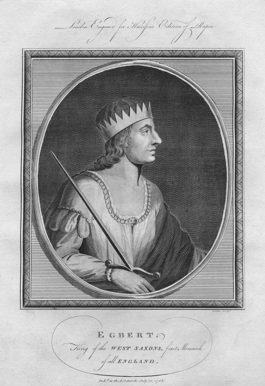 Egbert, Wessex Kralı, 1786. by Unbekannt