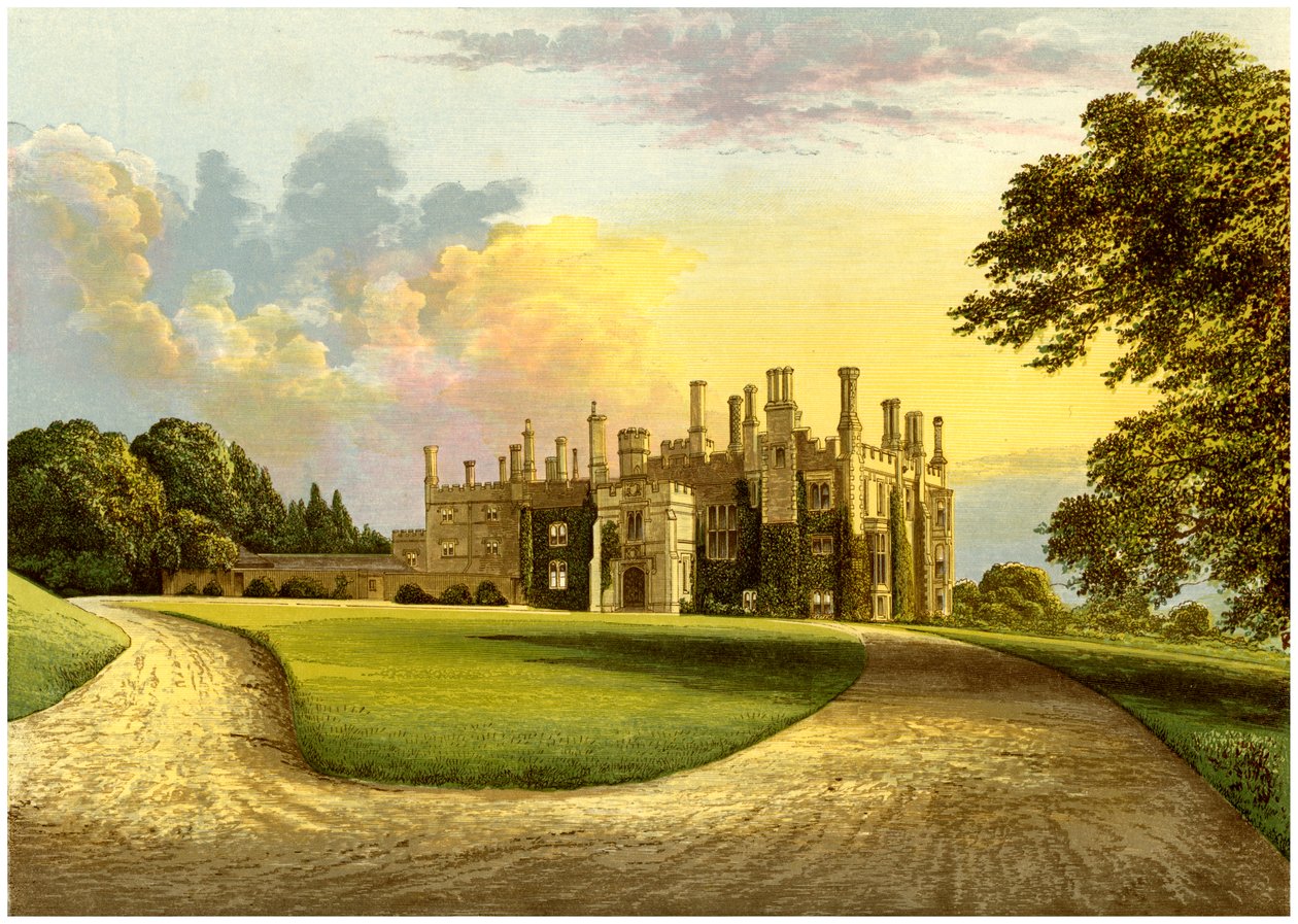 Eggesford House, Devon, Portsmouth Kontu'nun evi, c1880 by Unbekannt