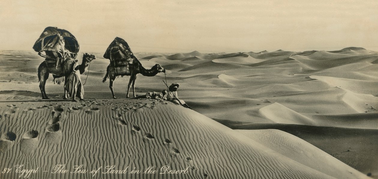 Mısır - Çöldeki Kara Denizi, c1918-c1939. by Unbekannt