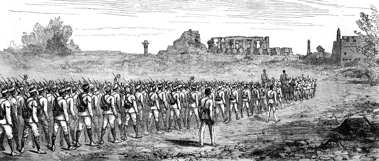 Mısır birlikleri Karnak