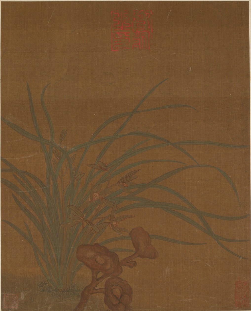 Sekiz çiçek tasarımı, Muhtemelen Ming hanedanı, 1368-1644. by Unbekannt