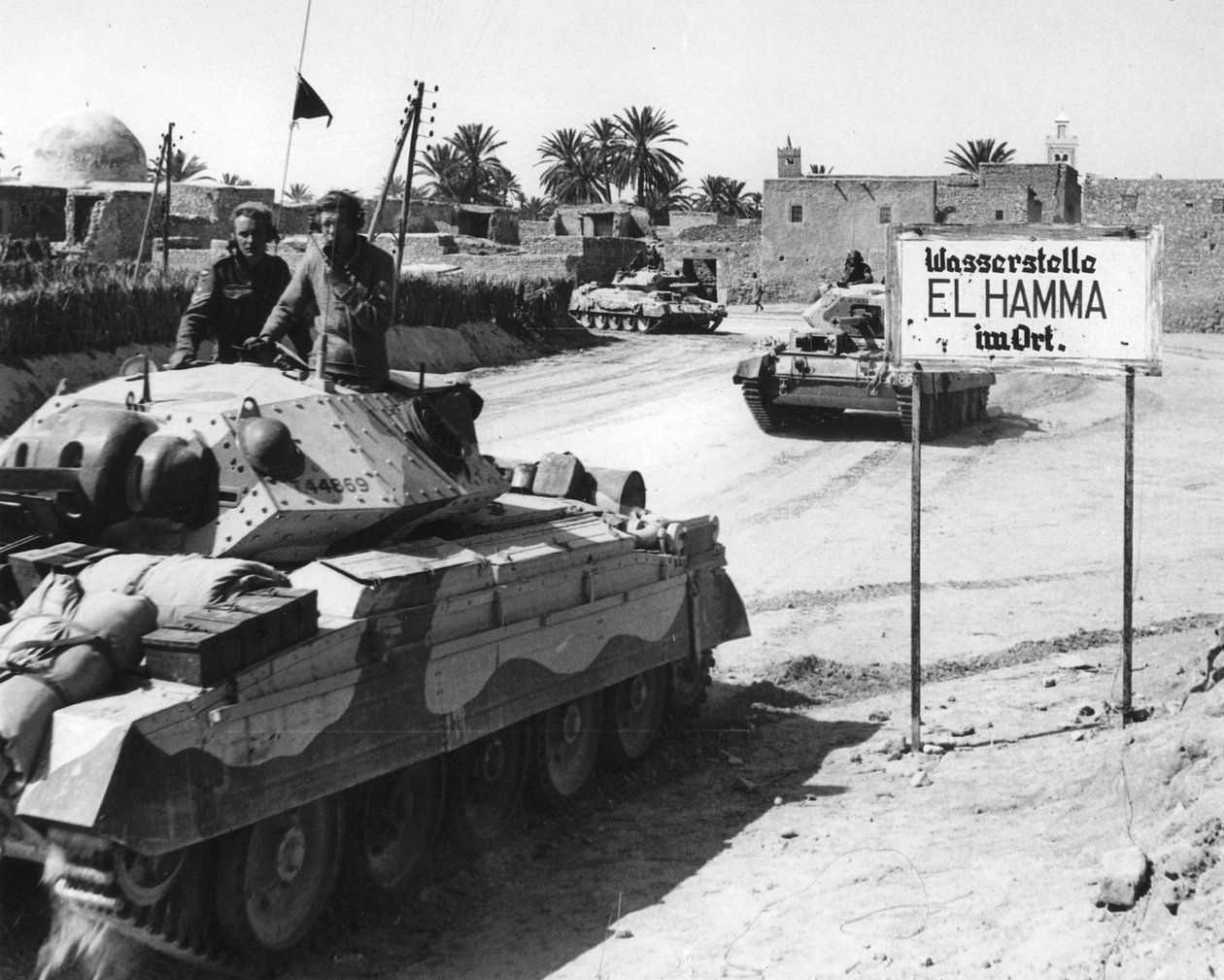 El Hamma, Kuzey Afrika, İkinci Dünya Savaşı, Nisan 1943 by Unbekannt