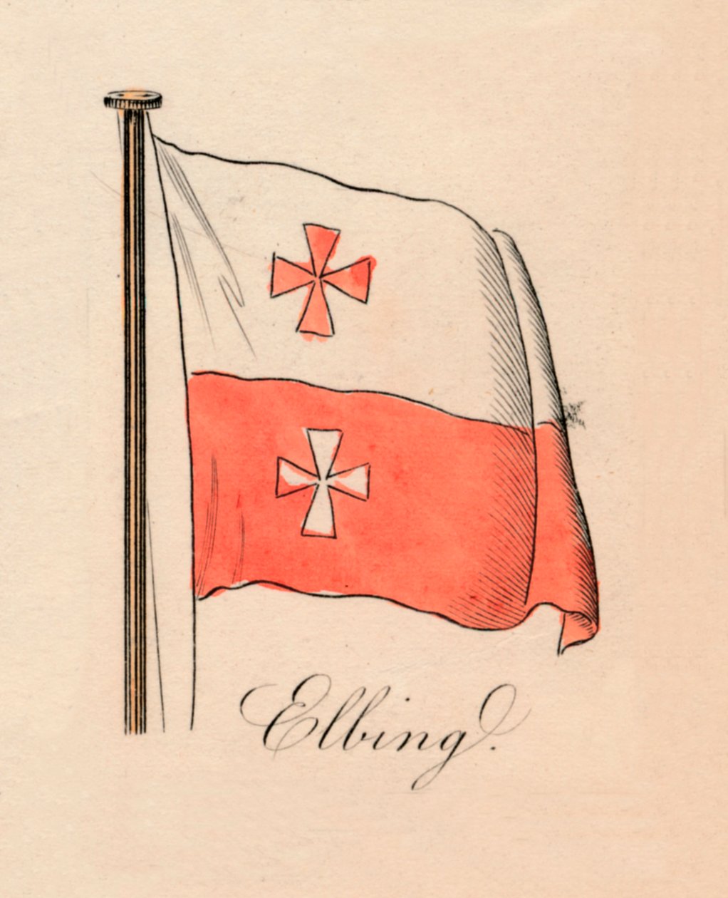 Elbing, 1838 by Unbekannt