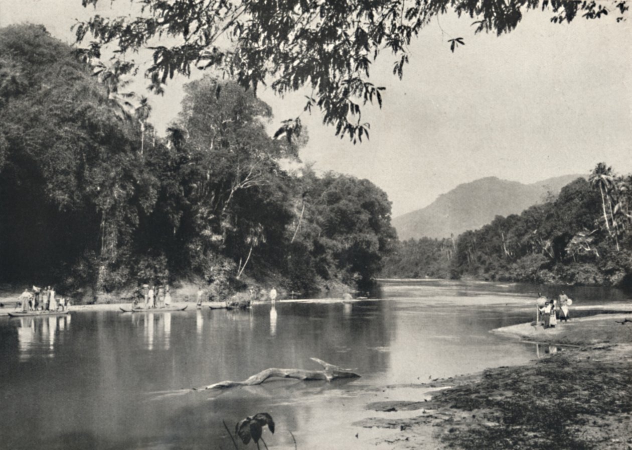 Kandy yakınlarındaki Mahavaliganga