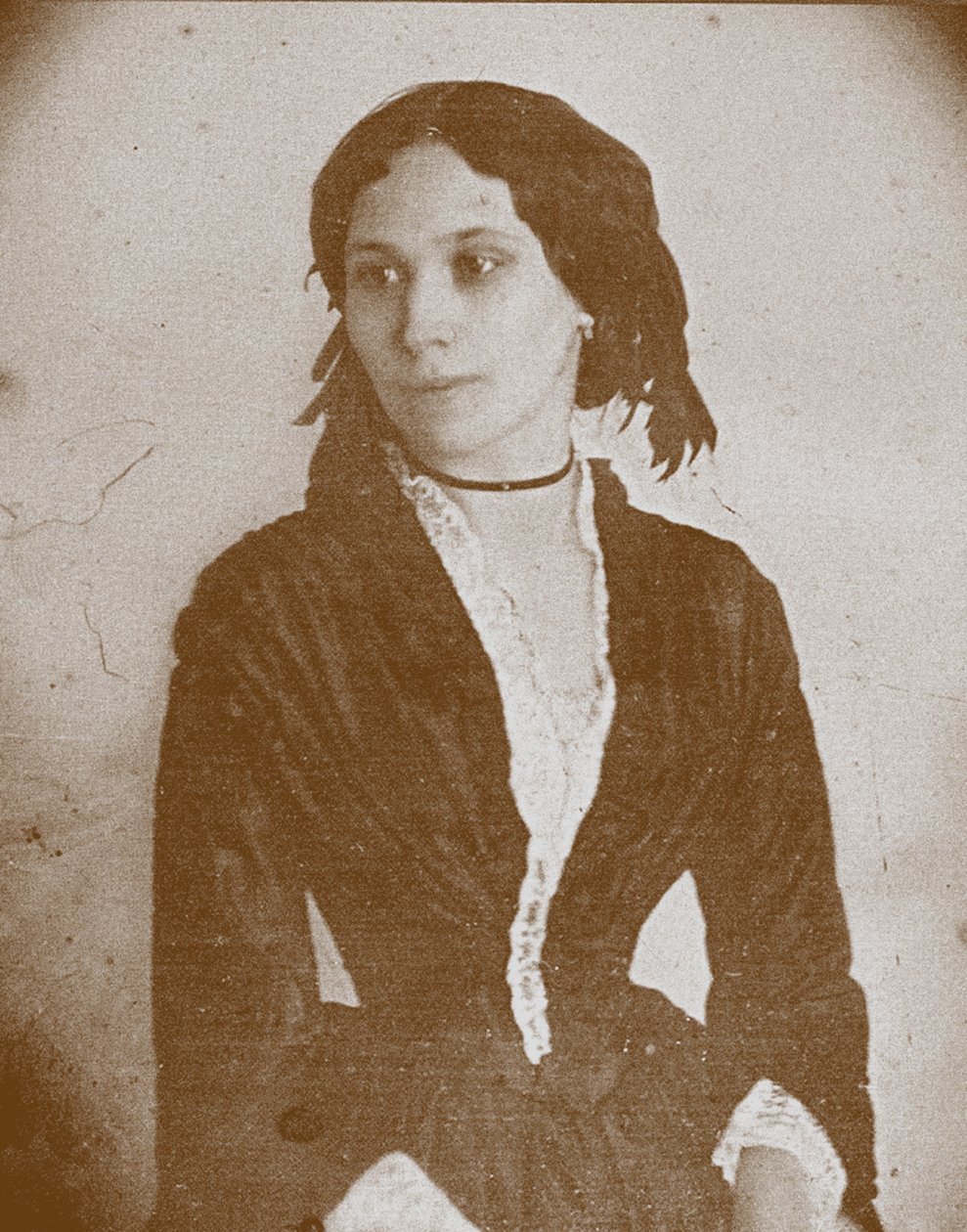 Elena Alexandrovna Denisyeva 1826-1864, yaklaşık 1860 by Unbekannt