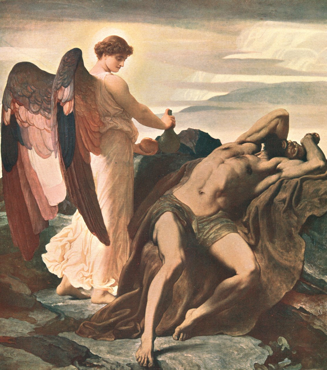 Elijah Vahşi Doğada, 1877-1878, c1902. by Unbekannt