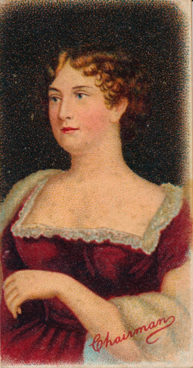 Eliza Oneill 1791-1872, İrlandalı bir aktris, 1912 by Unbekannt