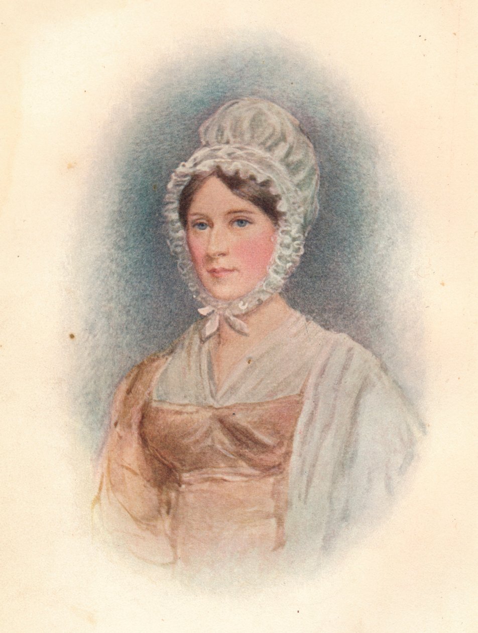 Elizabeth Gurney b1790, yaklaşık 27 yaşında, 1817 by Unbekannt