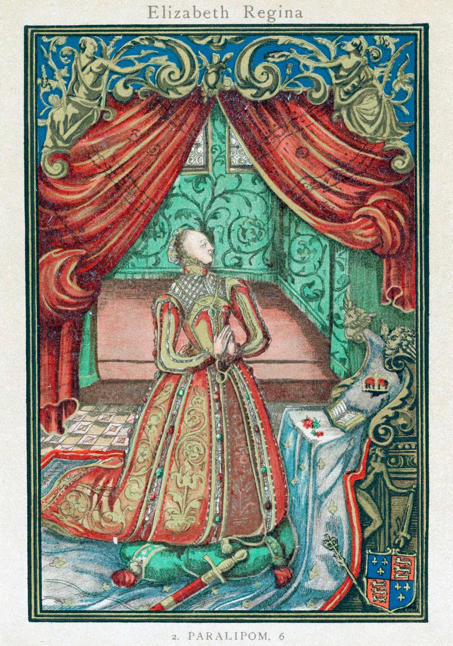 Elizabeth I, İngiltere ve İrlanda Kraliçesi, 1569 by Unbekannt