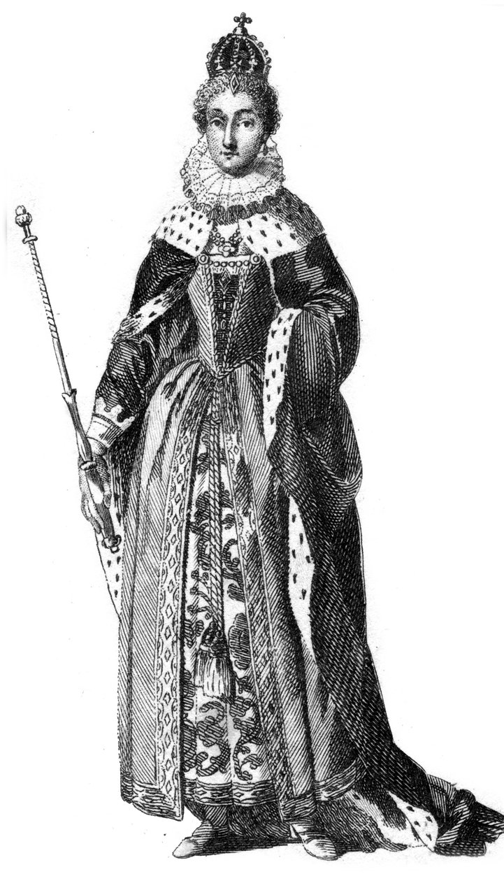 İngiltere Kralı I. Elizabeth, 1533-1603 by Unbekannt