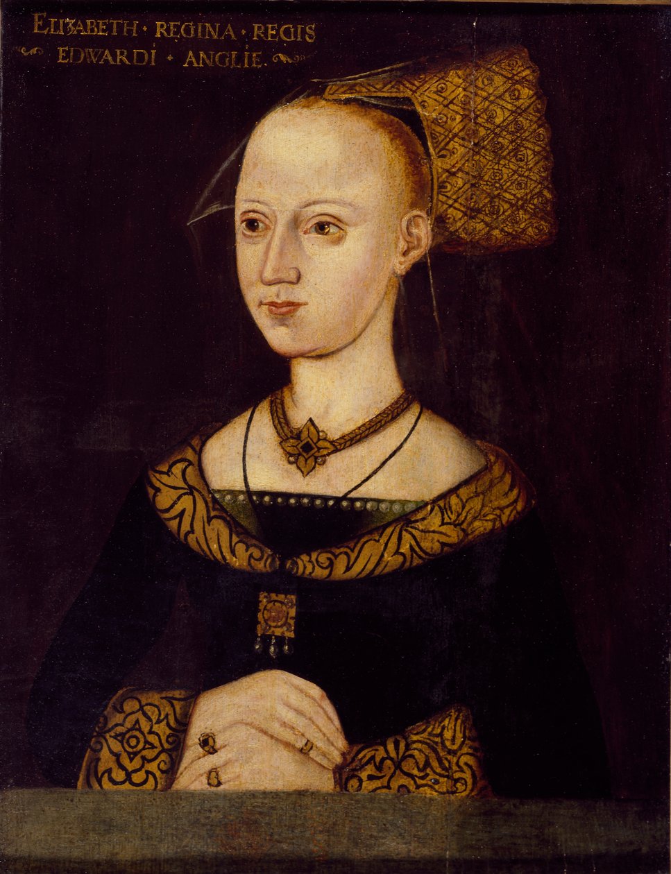 Elizabeth Woodville, Edward IV Kraliçesi, c1500 by Unbekannt